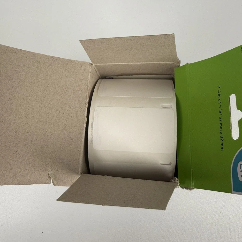DYMO Multi Purpose Labels 1 1/4 x 2 1/4 1000 Labels Peel and Stick Rolls